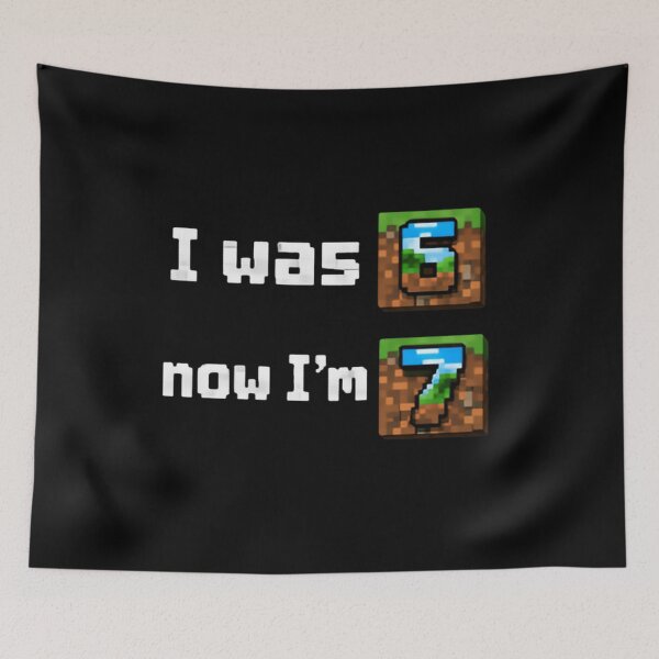 Item preview, I Was 6 Now Im 7 Funny I'm Six Seven Junior Hype Legend designed and sold by SkeletonsDanger.