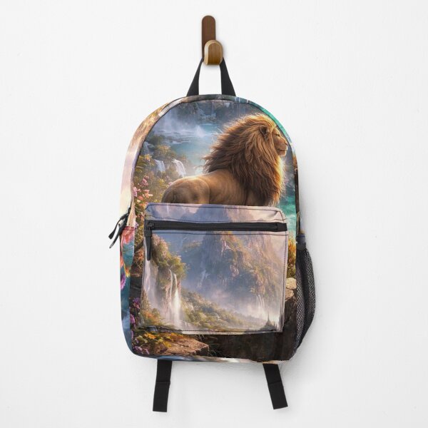 Item preview, The lion King of the crystal falls designed and sold by TopDesignArt1.