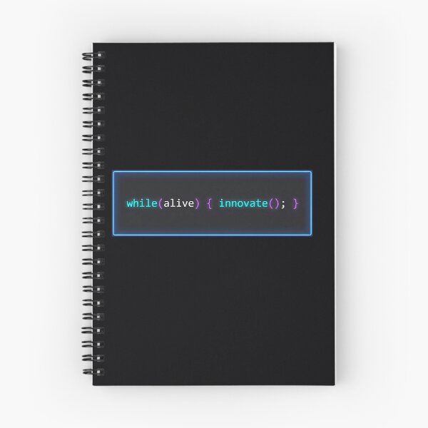 Item preview, While Alive Innovate - Minimalist Code Syntax designed and sold by Sivaorginator.