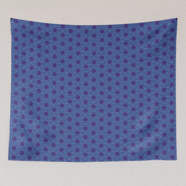 Item preview, Boho Blue Honey Polygon - Geometric Abstract Pattern   - Unique Gifts For Men designed and sold by RoyalStarsPatts.
