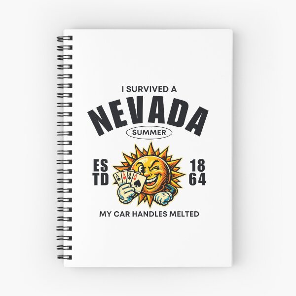Item preview, I survived a Nevada summer designed and sold by Peerless-Prime.