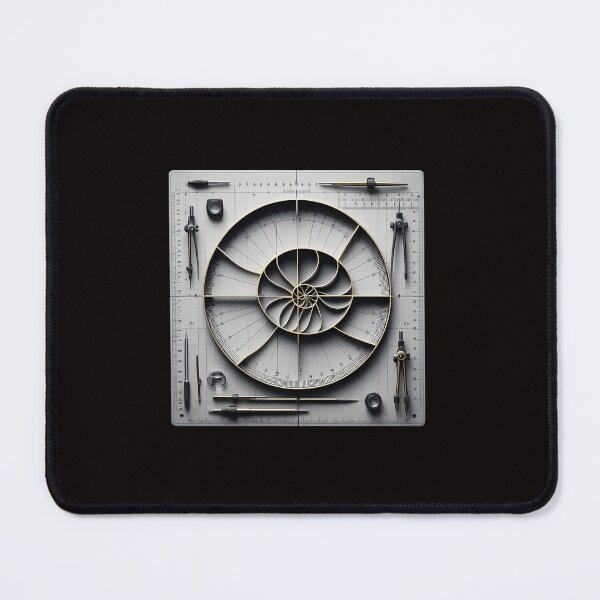 Item preview, Golden Ratio Architecture - Fibonacci & Compass designed and sold by Sivaorginator.