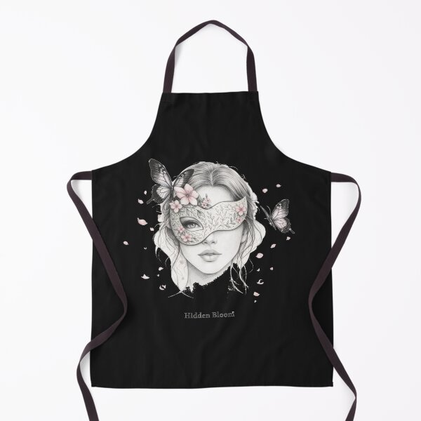 Item preview, Hidden Bloom Mask T-Shirt – Floral Butterfly Aesthetic Art Tee designed and sold by KDesignCrafts.