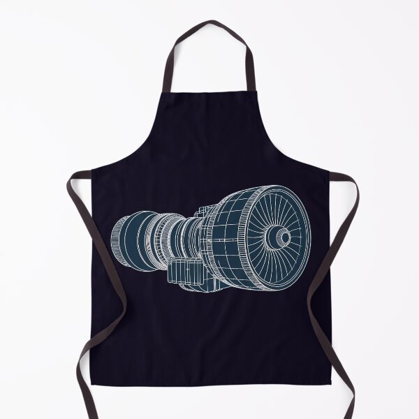 Item preview, Minimalist Turbine Engine Blueprint - Technical Art designed and sold by Sivaorginator.