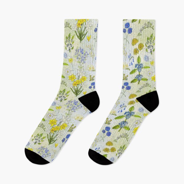 Item preview, Springtime Garden-Bright and Cheerful Wildflower Pattern. designed and sold by Clare Walker.