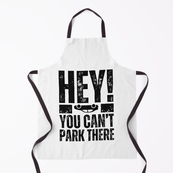 Item preview, Hey! You Can’t Park There – Funny Car Crash Humor Design for Drivers, Mechanics & Auto Fans Distressed Black Font designed and sold by GFamilyC.