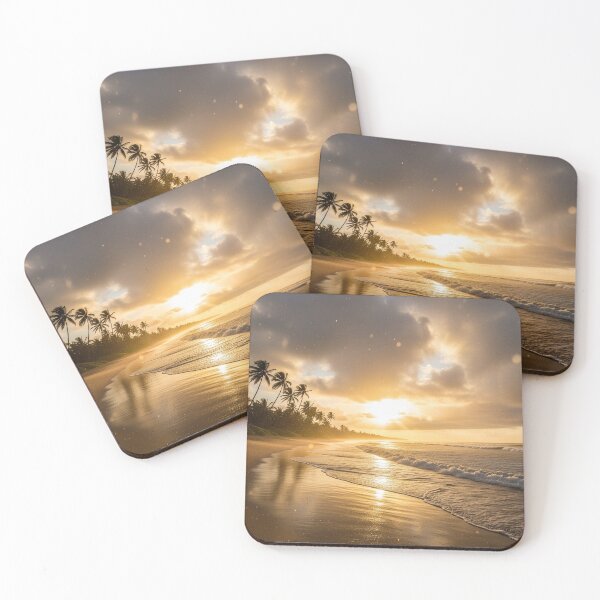 Item preview, Tropical beach designed and sold by Losancestros.