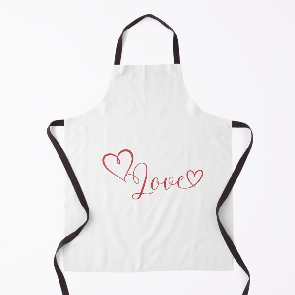 Item preview, Elegant Red Love Script with Heart  designed and sold by Lycheeleaf.