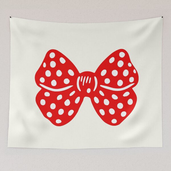 Item preview, Red Polka Dot Bow designed and sold by Jeallan Designs.