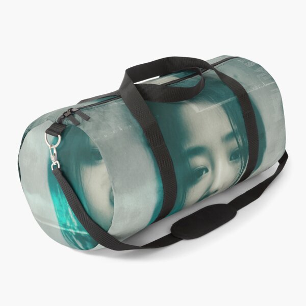 Item preview, Mysterious Signal Fade Liminal Cyberpunk Glitch Portrait Art Print designed and sold by WartonnoArt.