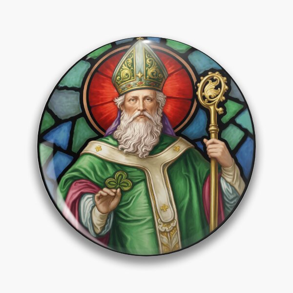 Item preview, Saint Patrick For St Patrick's Day  designed and sold by Thread&Fable.