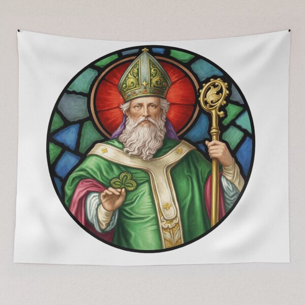 Item preview, Saint Patrick For St Patrick's Day  designed and sold by Thread&Fable.