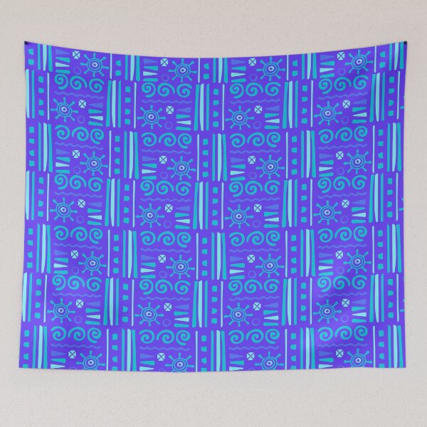 Item preview, Elegant Pan African Checks - Ethnic Polynesian Tribal  - Secret Santa Gifts designed and sold by RoyalStarsPatts.