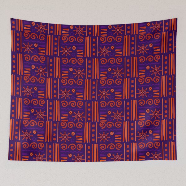 Item preview, Refined Native Textile - Ethnic Polynesian Tribal  - Thank You Gifts designed and sold by RoyalStarsPatts.