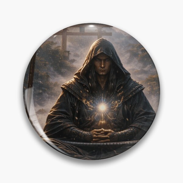 Item preview, Arcane Shinobi - Meditating Warrior designed and sold by PixelStorage.