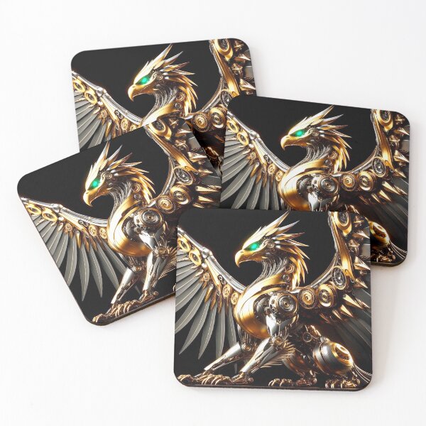 Item preview, Imperial Gryfon: Nocturnal Onyx & Gold designed and sold by Gryfonarts.