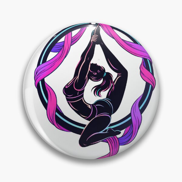 Artikelvorschau, Aerial Hoop Performer – Elegantes Fitness-Silhouette-Design entworfen und verkauft von eragon541289.