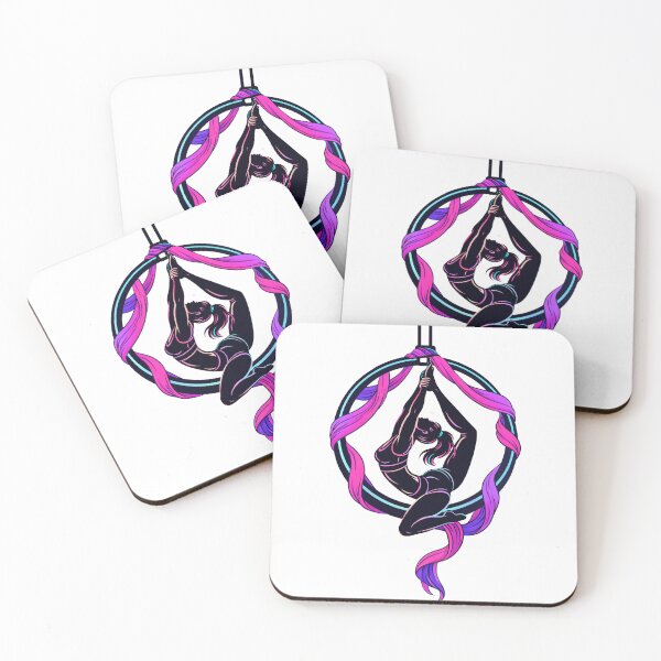 Artikelvorschau, Aerial Hoop Performer – Elegantes Fitness-Silhouette-Design entworfen und verkauft von eragon541289.