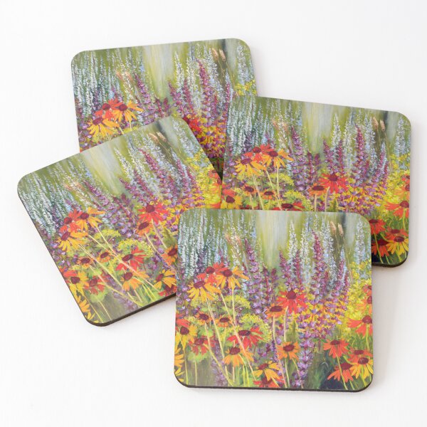 Item preview, Orange Echinacea Bloom - Wildflower Meadow Energy designed and sold by JurateArt-DK.
