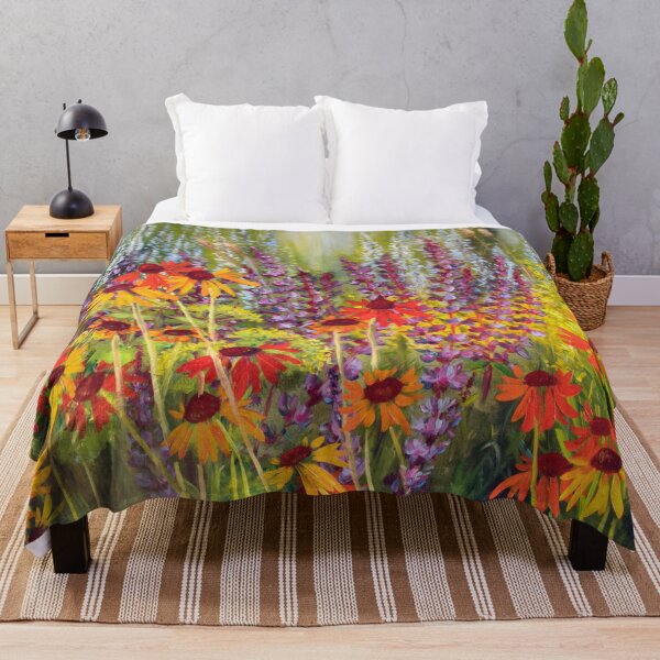 Item preview, Orange Echinacea Bloom - Wildflower Meadow Energy designed and sold by JurateArt-DK.