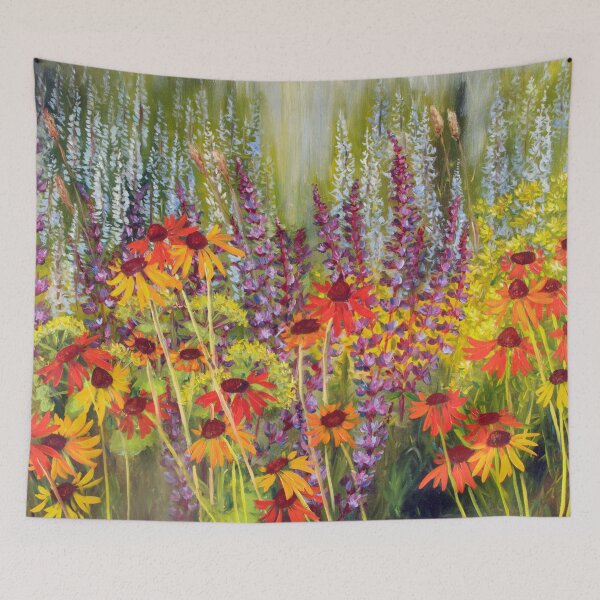 Item preview, Orange Echinacea Bloom - Wildflower Meadow Energy designed and sold by JurateArt-DK.