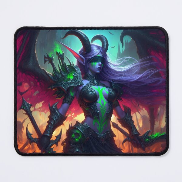 Item preview, Demon Hunter Night Elf | Fel Magic Warrior designed and sold by TattooDrive.