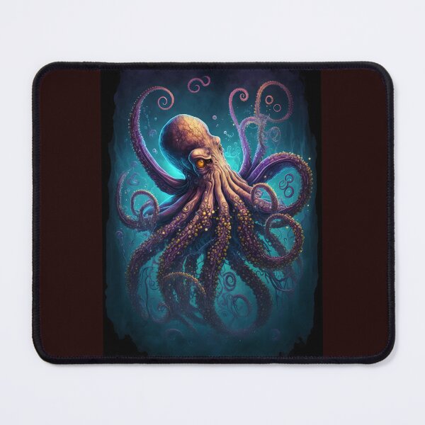 Item preview, Magical Underwater Octopus - Fantastic Design with Vibrant Colors designed and sold by Hipatye26.