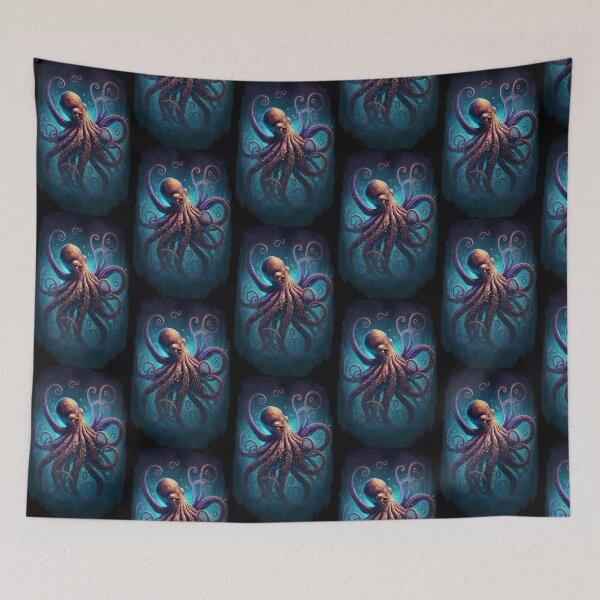 Item preview, Magical Underwater Octopus - Fantastic Design with Vibrant Colors designed and sold by Hipatye26.