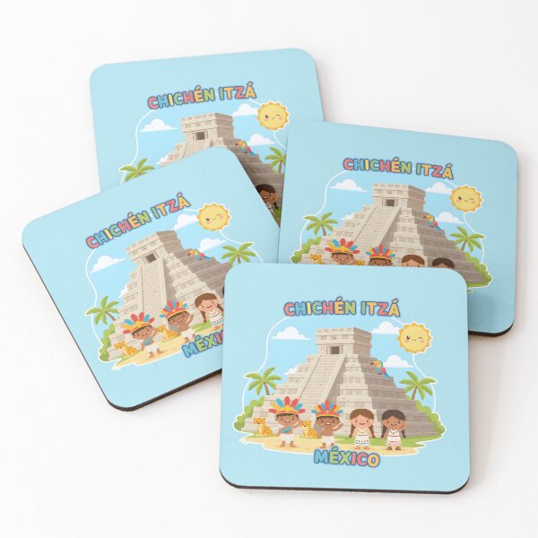 Item preview, Chichén Itzá Mexico Cultural Cartoon designed and sold by PattaZone.