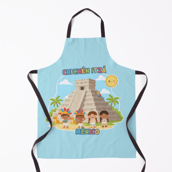 Item preview, Chichén Itzá Mexico Cultural Cartoon designed and sold by PattaZone.