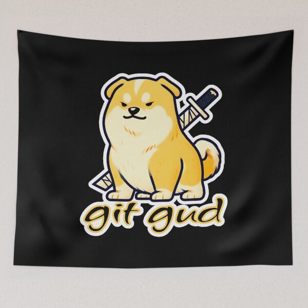 Item preview, Taro Inorashi - git gud designed and sold by Newdlebobs.
