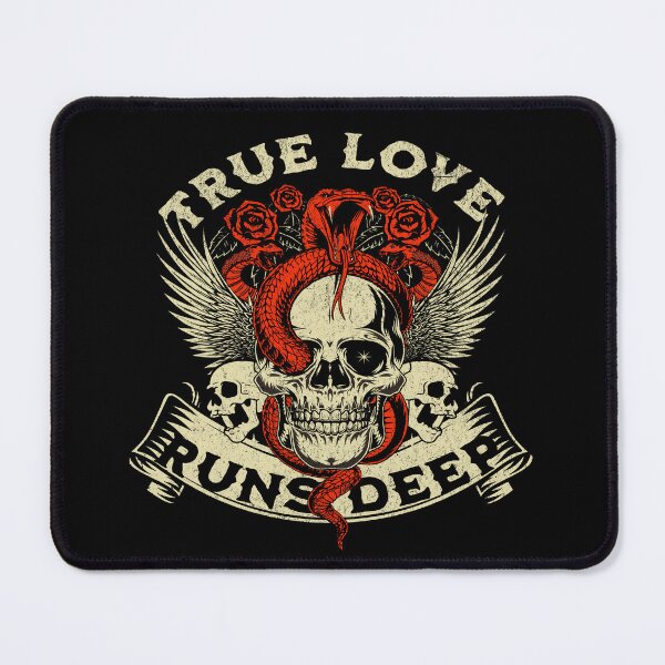 Item preview, Gothic True Love Runs Deep designed and sold by TheInkRaven.