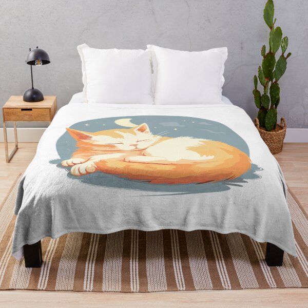 Item preview, Cute Sleeping Cat 4 designed and sold by mcraft studio.