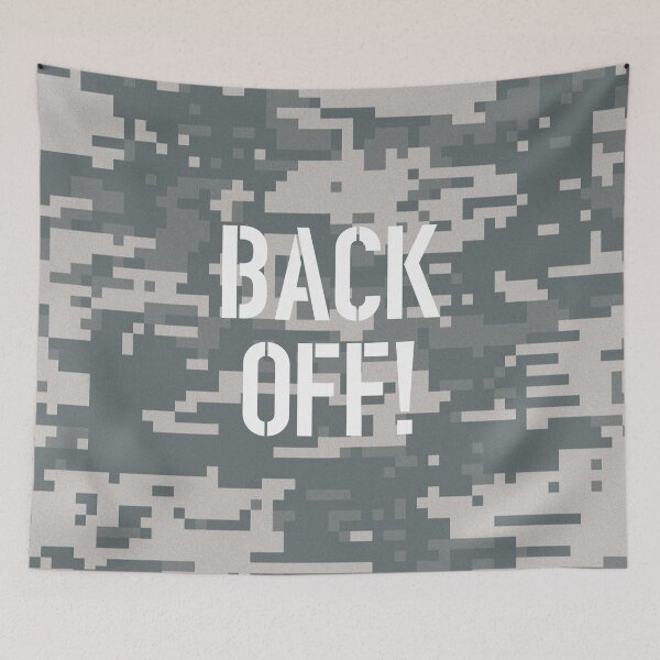 Item preview, Back Off! designed and sold by ridzamh.