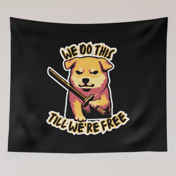 Item preview, Aiko Ironwind - We Do This Till We're Free designed and sold by Newdlebobs.