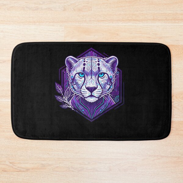 Item preview, Cyber Cheetah Tech Art - Futuristic Neon Circuit Speedster Illustration designed and sold by AbulailArt.