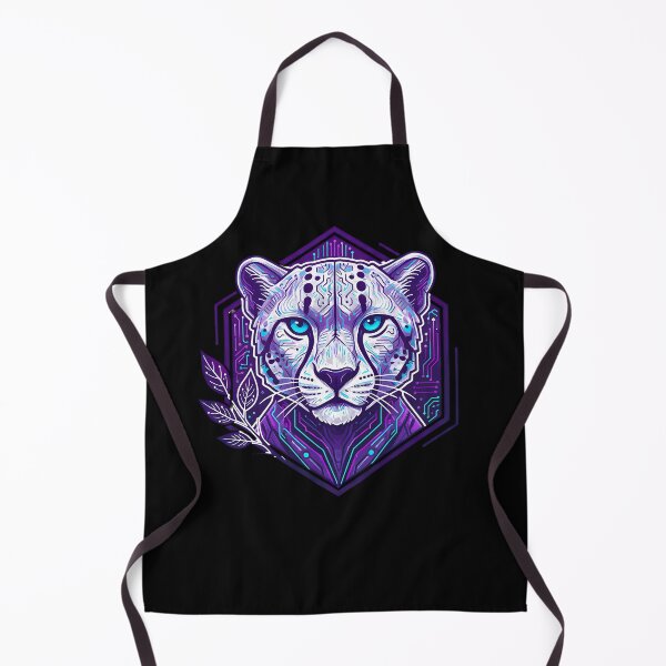 Item preview, Cyber Cheetah Tech Art - Futuristic Neon Circuit Speedster Illustration designed and sold by AbulailArt.