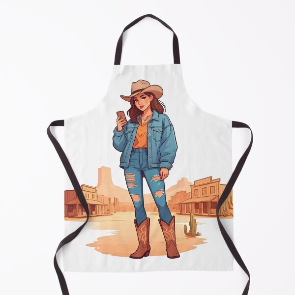 Aperçu de l'œuvre Style de rue cowgirl moderne créée et vendue par Uglyandcute.
