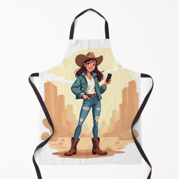 Aperçu de l'œuvre Style de rue cowgirl moderne créée et vendue par Uglyandcute.