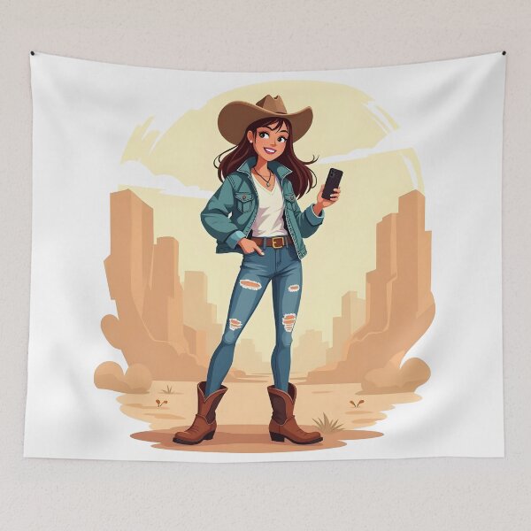 Item preview, Modern Cowgirl Street Style designed and sold by Uglyandcute.