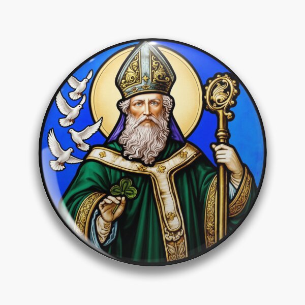 Item preview, Saint Patrick For St Patrick's Day  designed and sold by Thread&Fable.