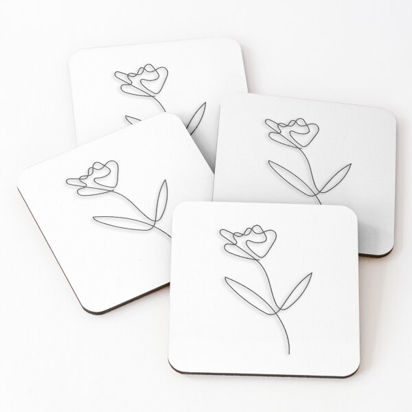 Item preview, Spring Minimalist Line Art Flower, designed and sold by NuvoraNest.