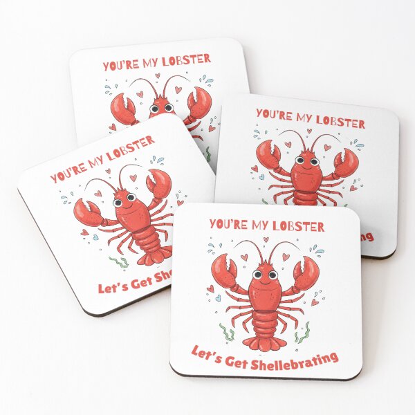 Item preview, You're My Lobster Cute Love Design – Let’s Get Shellebrating designed and sold by LittleLoopArt.
