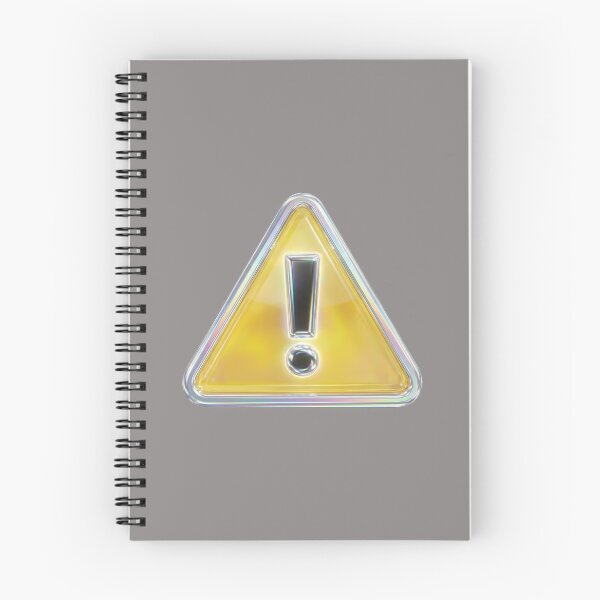 Item preview, Yellow Warning Hazard Sign 3D Glossy designed and sold by NostalgiaOS.