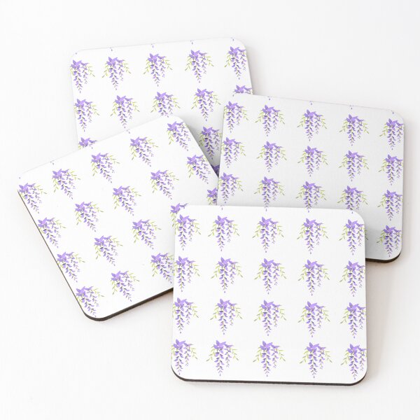 Item preview, Patrón Floral Wisteria Lila | Flores Colgantes Elegantes designed and sold by lunadesignsmoon.