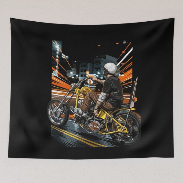 Item preview, Harley Davidson Retro Eagle Biker Graphic Artwork designed and sold by enzoade.