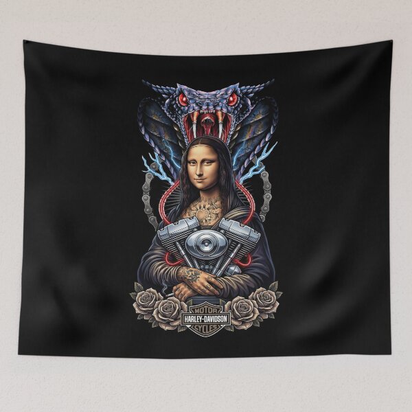 Item preview, Harley Davidson Iron Engine Custom Motorcycle Illustration designed and sold by enzoade.