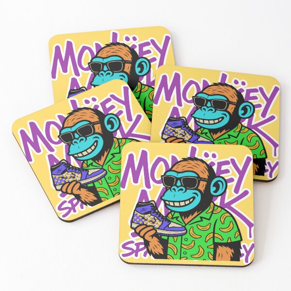 Item preview, MONKEY MARK – Sneaker Ape Mosaic Style designed and sold by DixTartare.