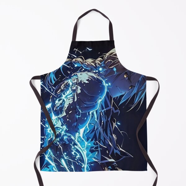 Item preview, FMA - Cybernetic Lightning Warrior – Neon Anime Power Awakens designed and sold by Dyan4.