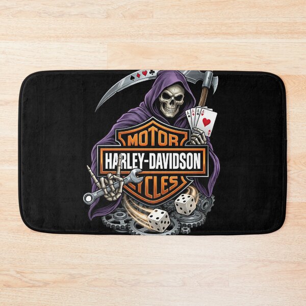 Item preview, Harley Davidson Classic American Biker Graphic Design designed and sold by enzoade.